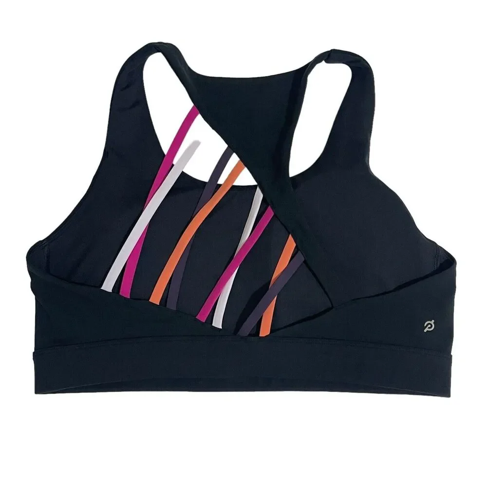 Peloton Strappy Sports Bra, Cadent, XS, Spin, Running, New! Retail $54